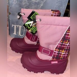 Size 2 Youth Insulated Winter Waterproof Boots by Tundra, NEW
